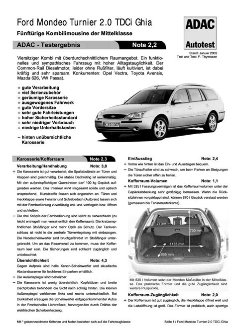 manual turnier 1 8 tdci 2002 PDF