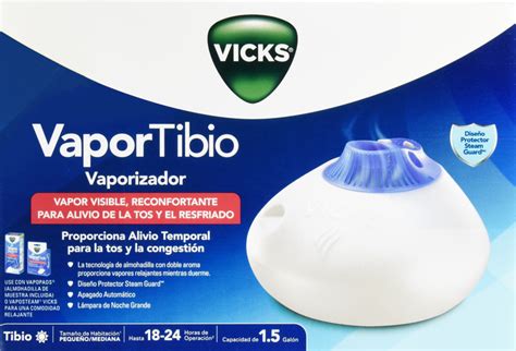 manual vaporizador vicks vapor caliente PDF