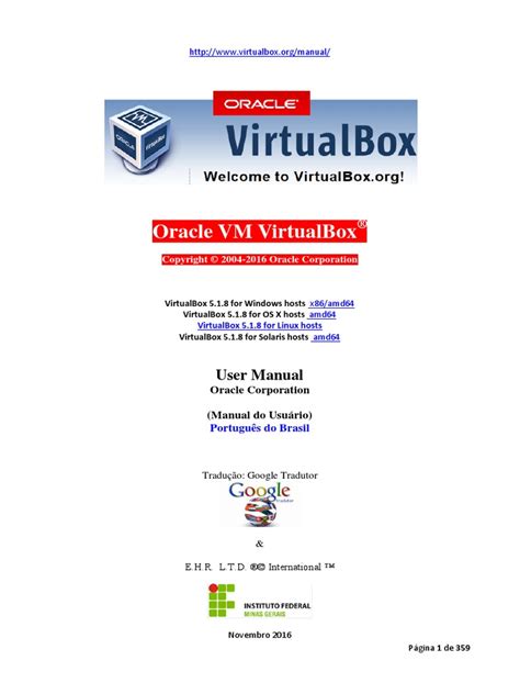 manual virtualbox em portugues PDF