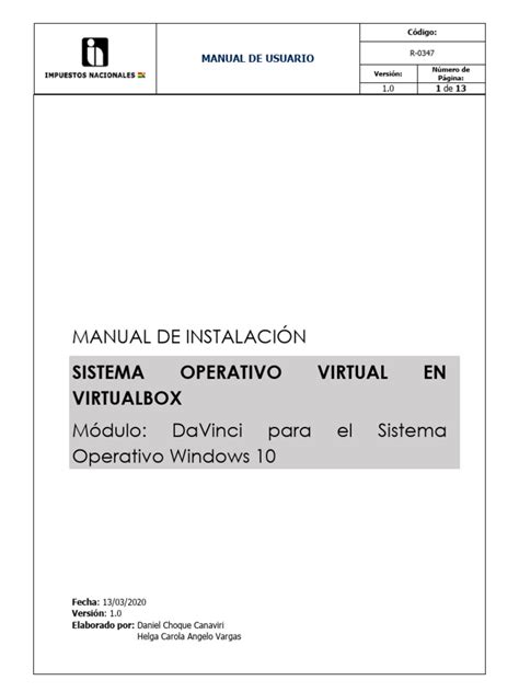 manual virtualbox espanol pdf PDF