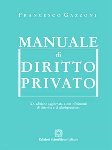 manuale diritto privato gazzoni Reader