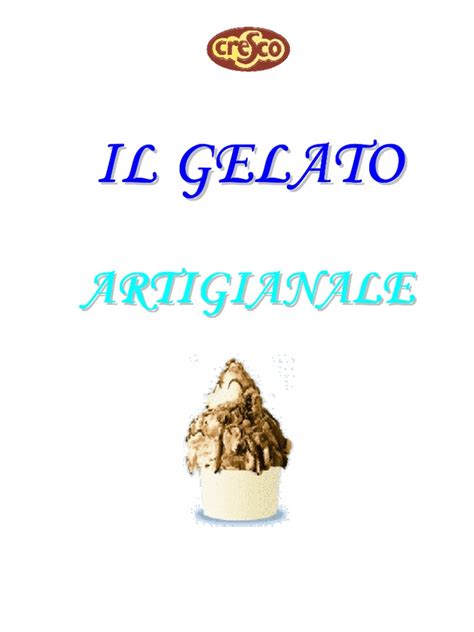 manuale gelato artigianale pdf Kindle Editon