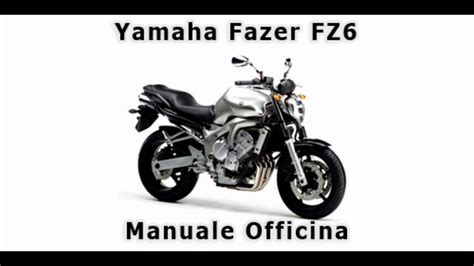 manuale officina fz6 s2 Kindle Editon