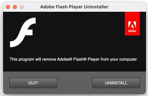 manually uninstall adobe flash player Doc