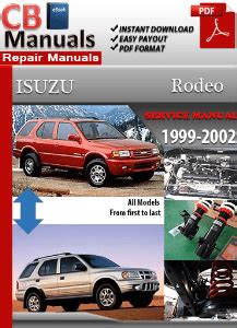 manuals technical isuzu rodeo manuals techn PDF