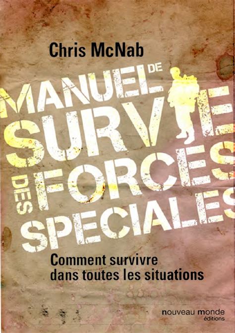manuel de survie des forces speciales pdf PDF