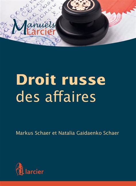 manuel droit affaires gaidaenko schaer PDF