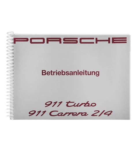 manuel technique porsche carrera turbo ebook Doc