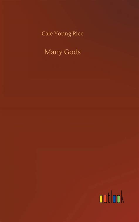 many gods cale young rice Kindle Editon