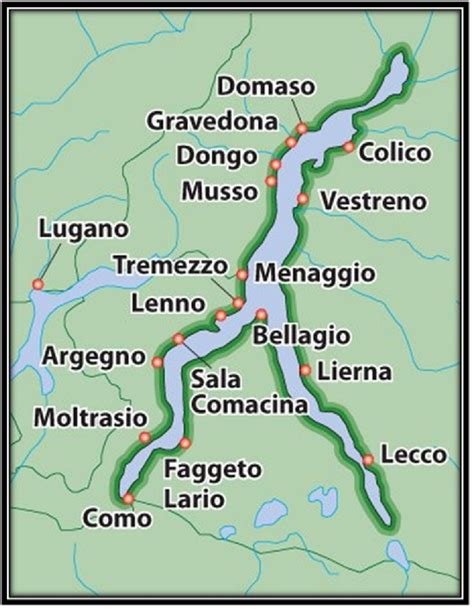 map lake como