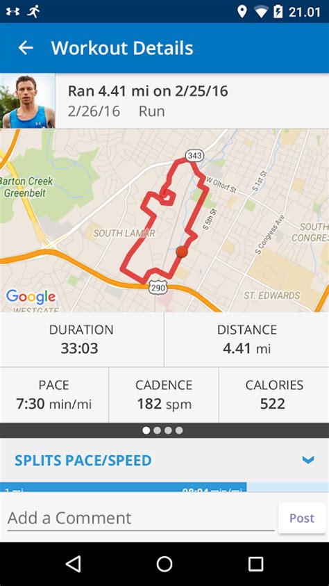 map my run app create route