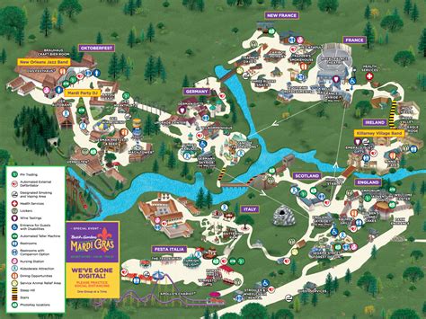 map of busch gardens williamsburg