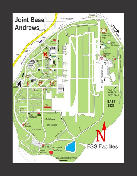 map of joint base andrews