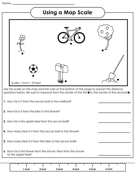 map scale drawings worksheet Epub