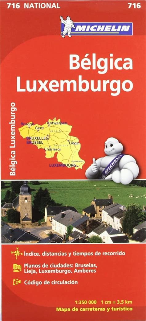 mapa national belgica luxemburgo mapas national michelin Epub
