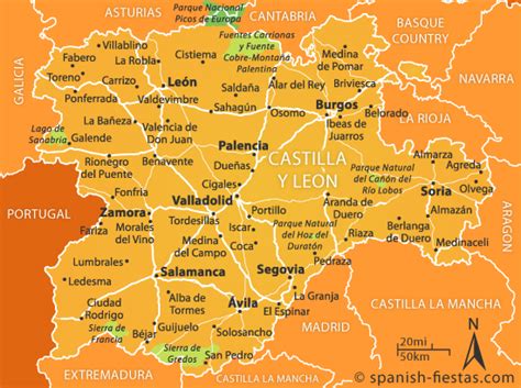 mapa regional castilla y leon madrid carte regionali Kindle Editon