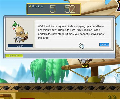 maplestory m pirate pq 4 portals