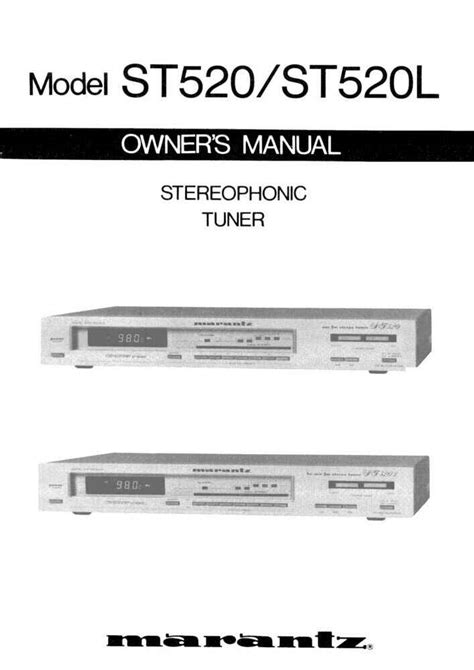 marantz lc1510 tvs owners manual Epub