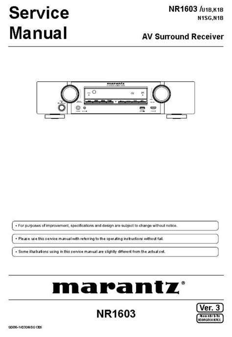 marantz nr 1603 manual Doc