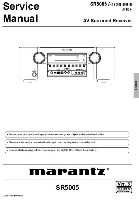 marantz sr 5005 manual Epub