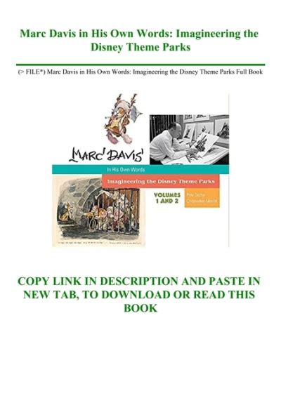 marc davis in his own words free pdf Epub