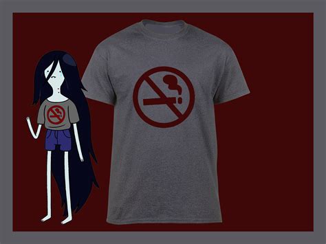 marceline no smoking shirt