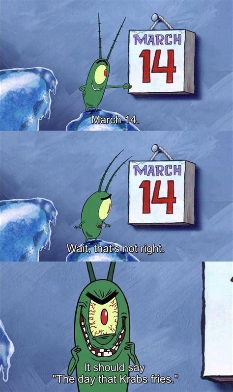 march 14 spongebob