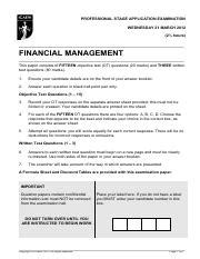 march 2012 exam papers Reader