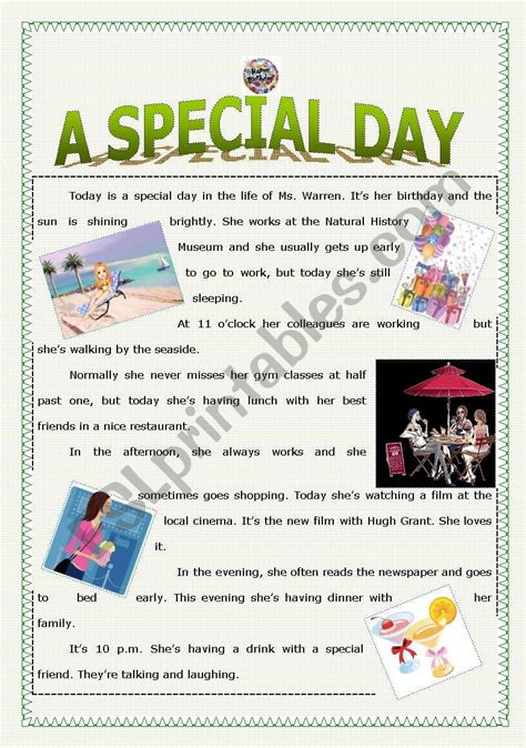 march 3 story of special day english Reader