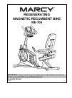 marcy exercise bike instruction manual Doc