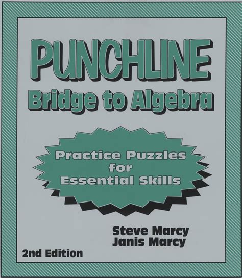 marcy mathworks punchline bridge to algebra answers PDF