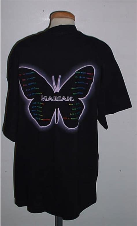 mariah carey butterfly shirt