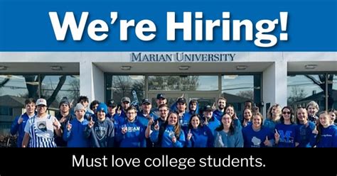 marian university jobs
