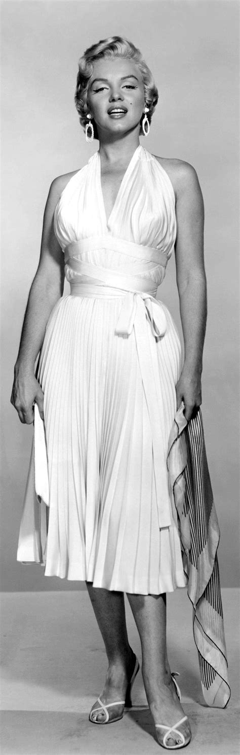 marilyn in white dress