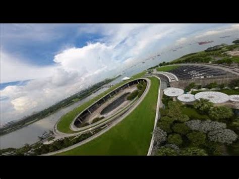 marina barrage field