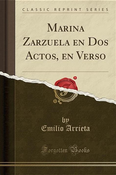 marina zarzuela classic reprint spanish Doc