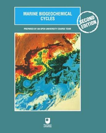 marine biogeochemical cycles second edition Reader