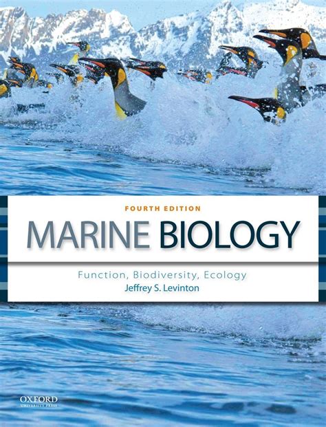 marine biology function biodiversity ecology Reader