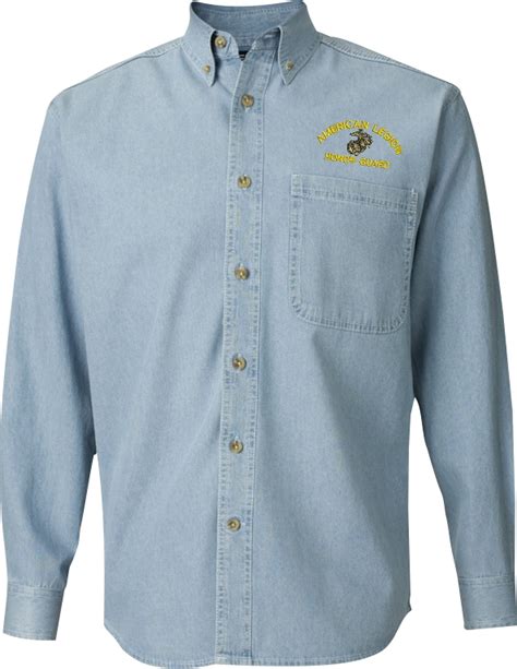 marine corps button down shirt