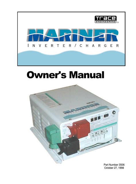 mariner owners manual download Doc