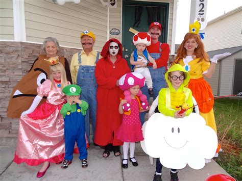 mario characters halloween costumes