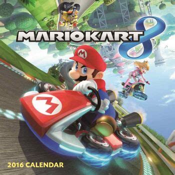 mario kart 2016 wall calendar Reader