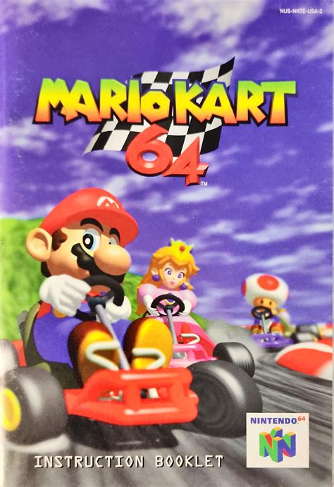 mario kart 64 instruction manual Kindle Editon