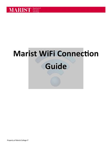 marist college wifi