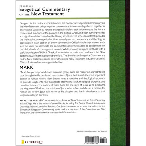 mark zondervan exegetical commentary on the new testament Epub