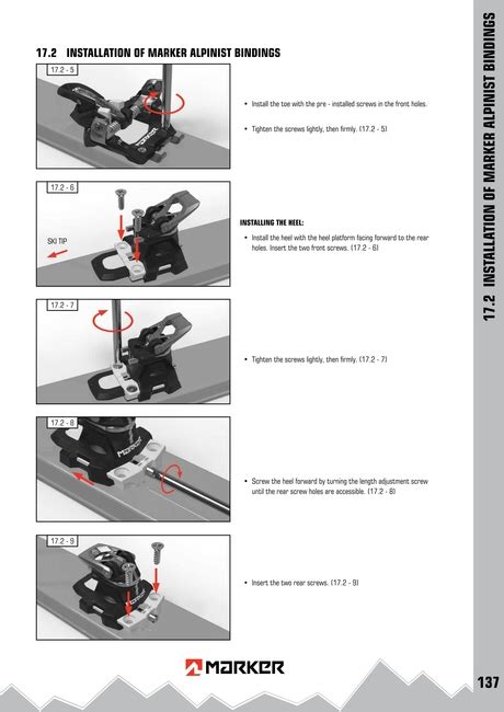 marker bindings tech manual Reader