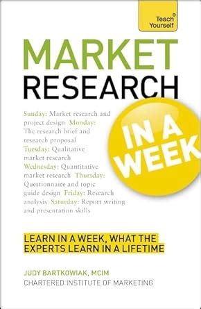 market research in a week teach yourself business Doc