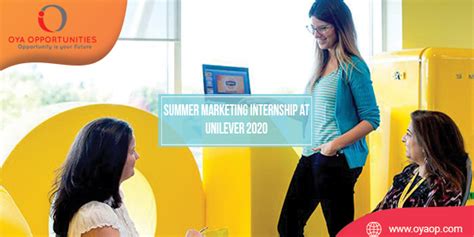 marketing internship unilever