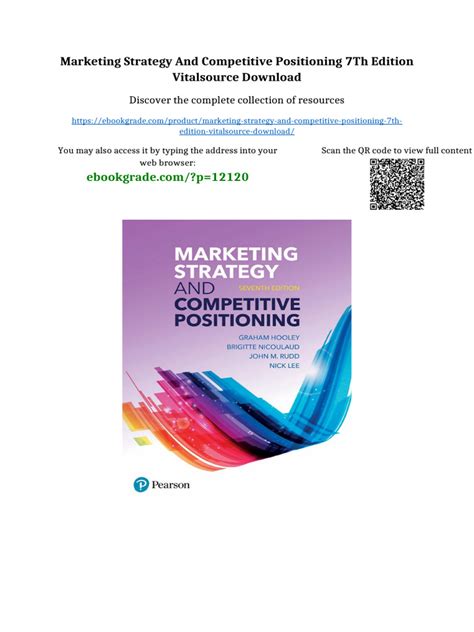 marketing strategy 7th edition walker Kindle Editon