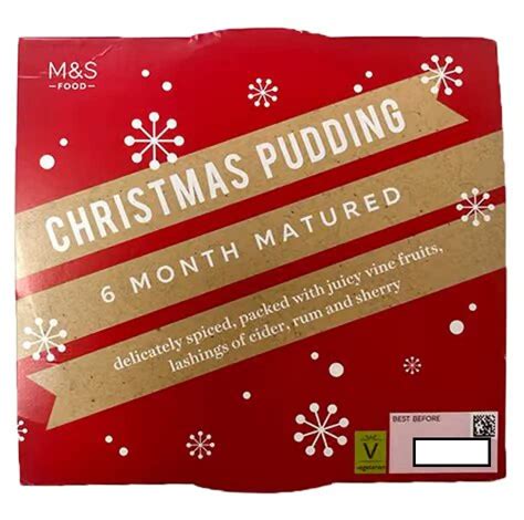 marks and spencer christmas pudding 2017